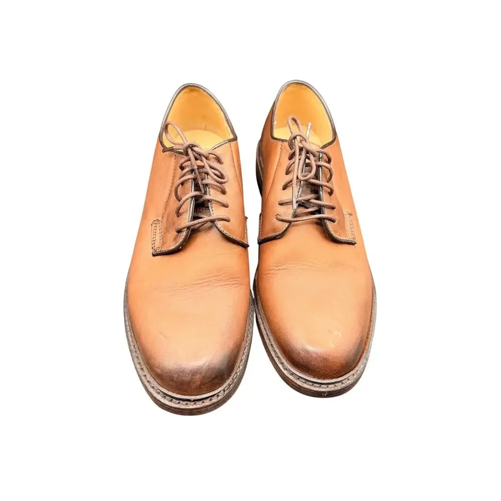 Frye Men’s Leather Oxford Shoes Brown Lace Up USA Size 10.5